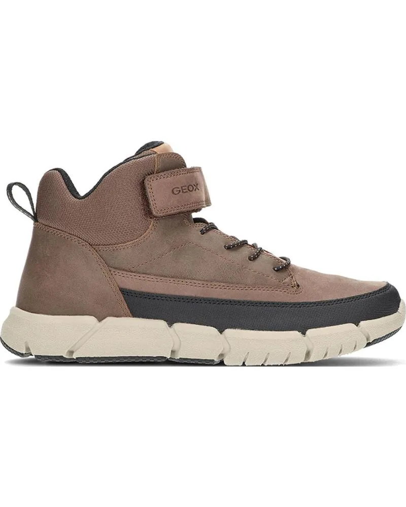 Botines GEOX  de Niño BOTINES J FLEXYPER J369BA  DKBROWN