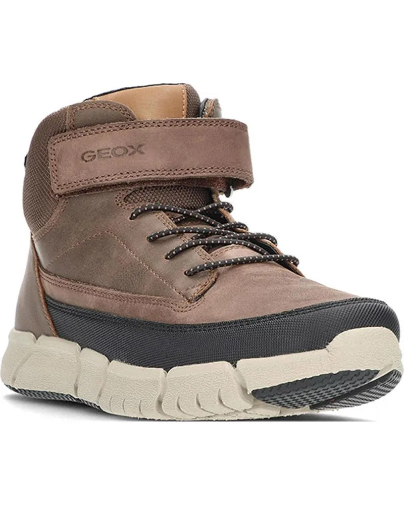 Botines GEOX  de Niño BOTINES J FLEXYPER J369BA  DKBROWN