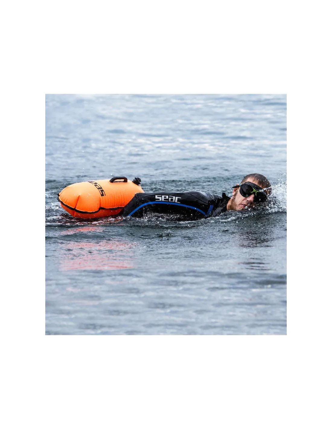 Boya de Natacion Seac Hydra Naranja 20 Lt