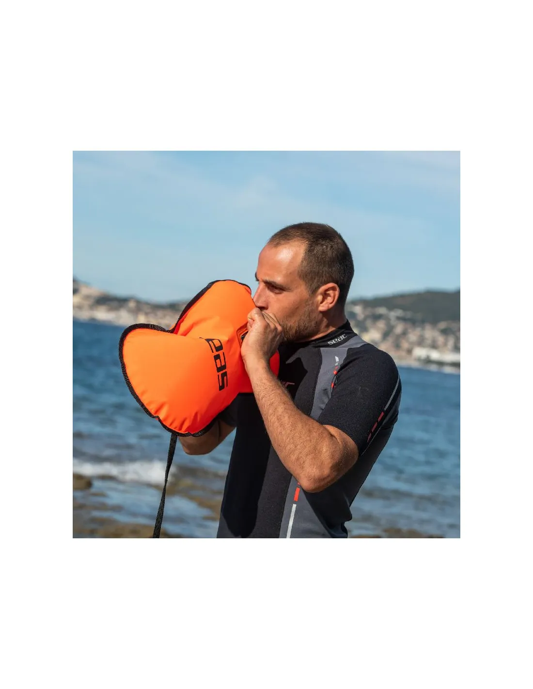 Boya de Natacion Seac Hydra Naranja 20 Lt