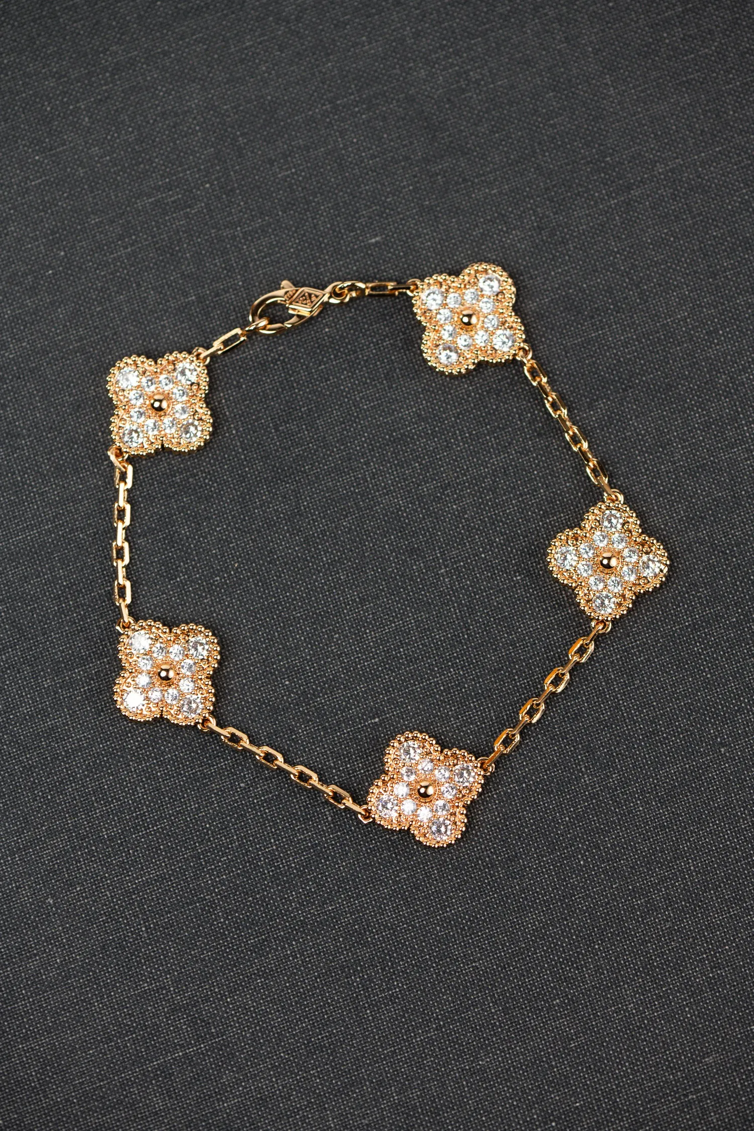 Brazalete rose Gold shine