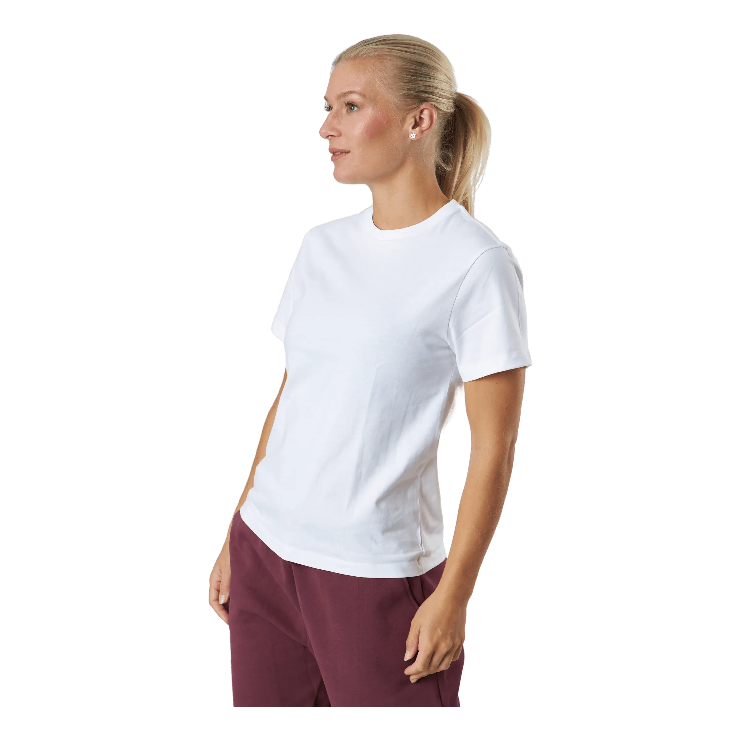 Bread & Boxers Crew Neck Regular White