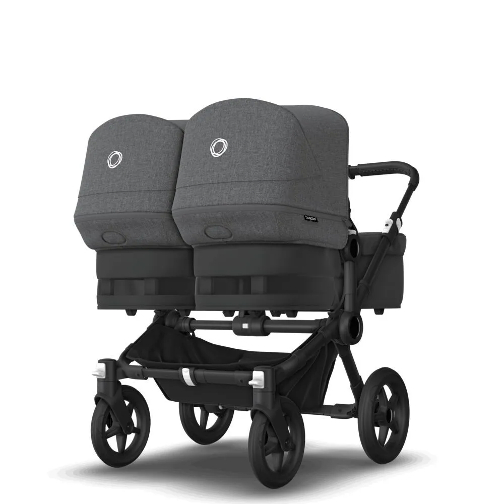 Bugaboo Donkey 5 gemelar con sillas y capazos colores