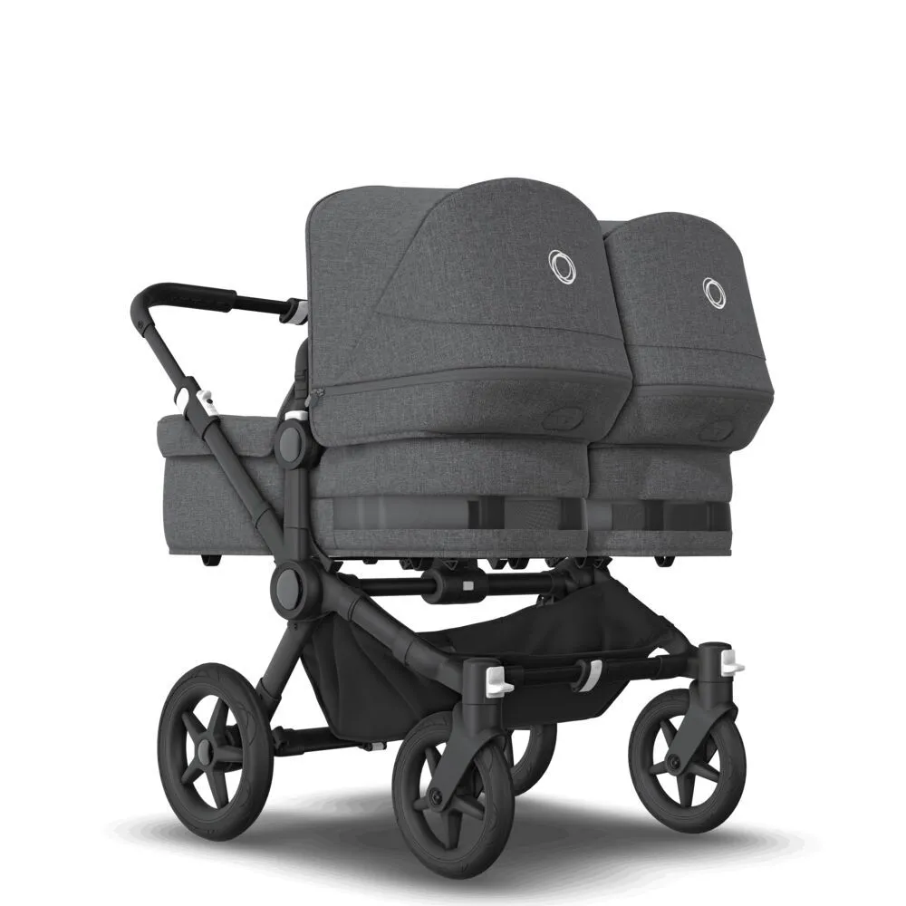 Bugaboo Donkey 5 gemelar con sillas y capazos colores