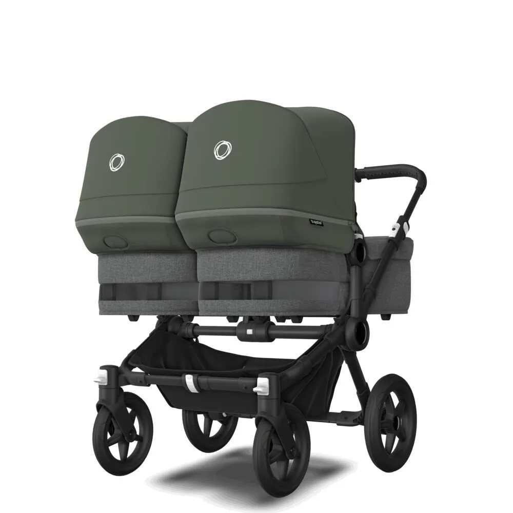 Bugaboo Donkey 5 gemelar con sillas y capazos colores