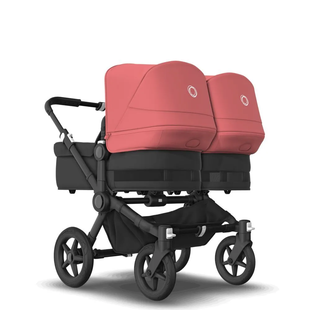 Bugaboo Donkey 5 gemelar con sillas y capazos colores