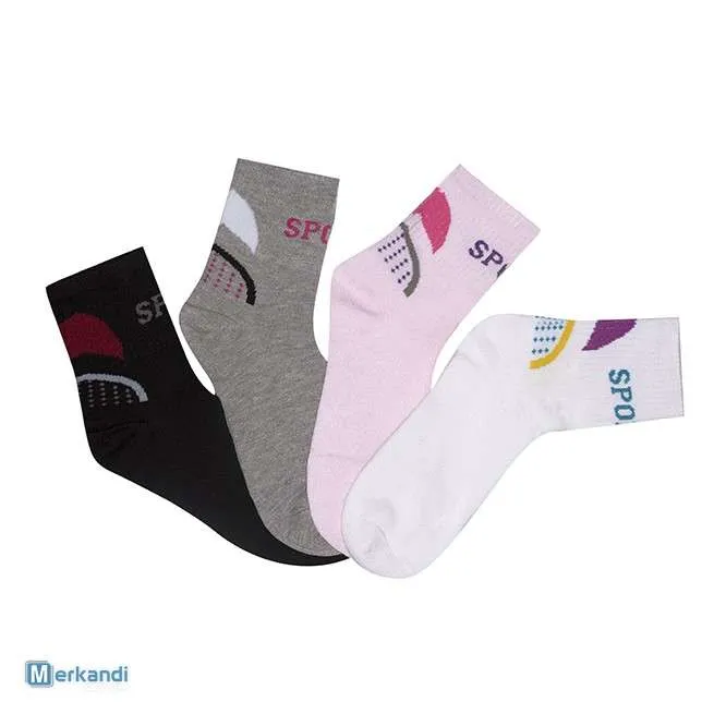 Calcetines Sport Mujer Ref. 757 Adaptables. Colores Surtidos.