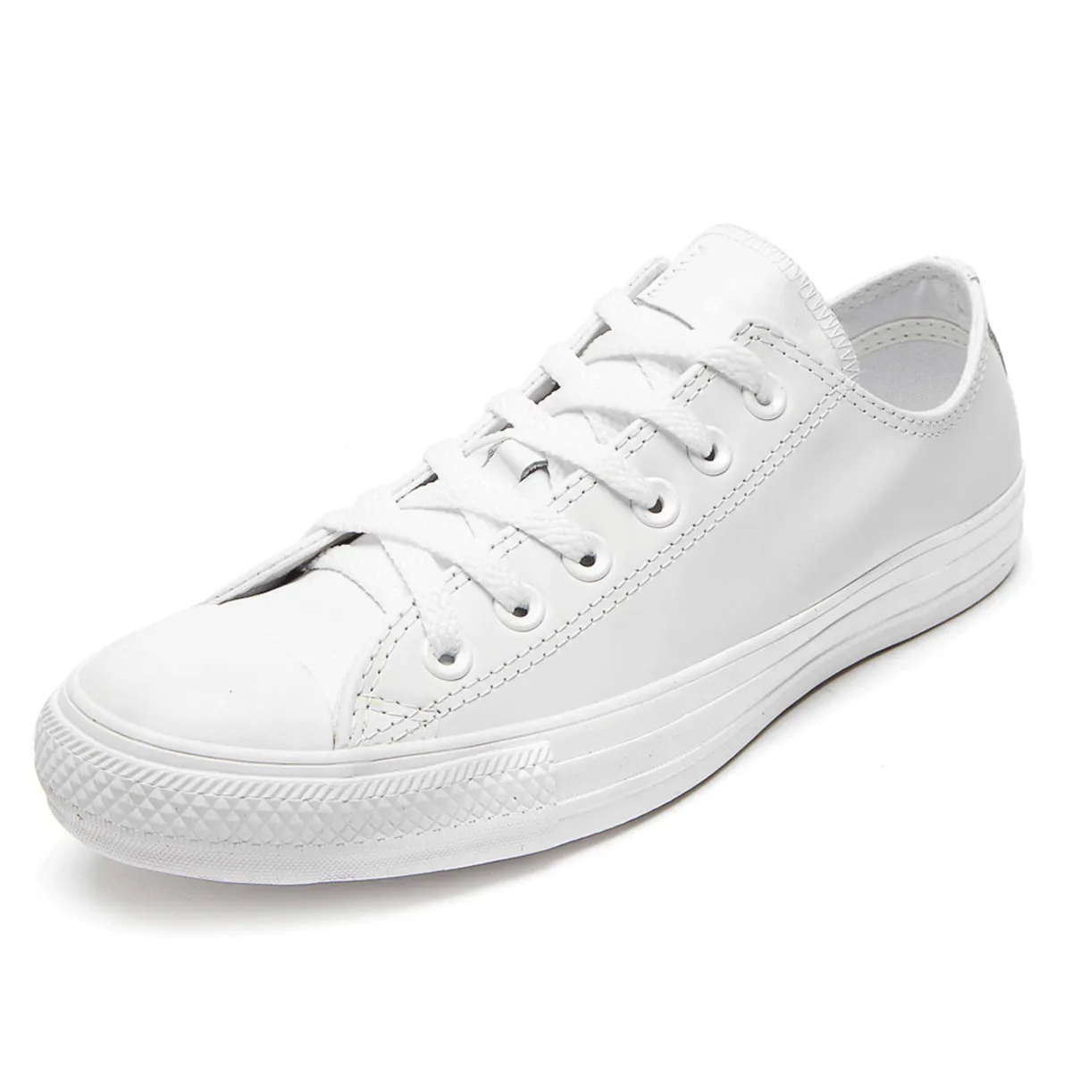 CALZADO CONVERSE ALL STAR CUERO BLANCO ox MONOCHROME ct08260001 