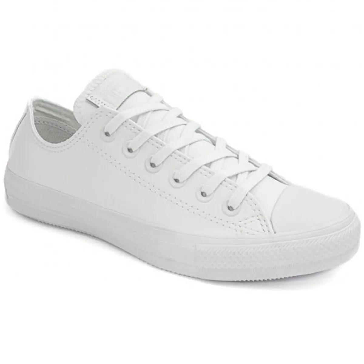 CALZADO CONVERSE ALL STAR CUERO BLANCO ox MONOCHROME ct08260001 