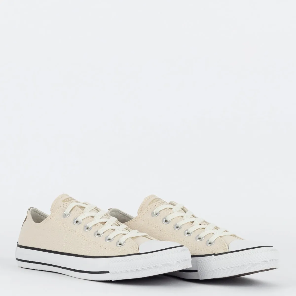 CALZADO CONVERSE ALL STAR OX PRETTY PLATINA NUDE