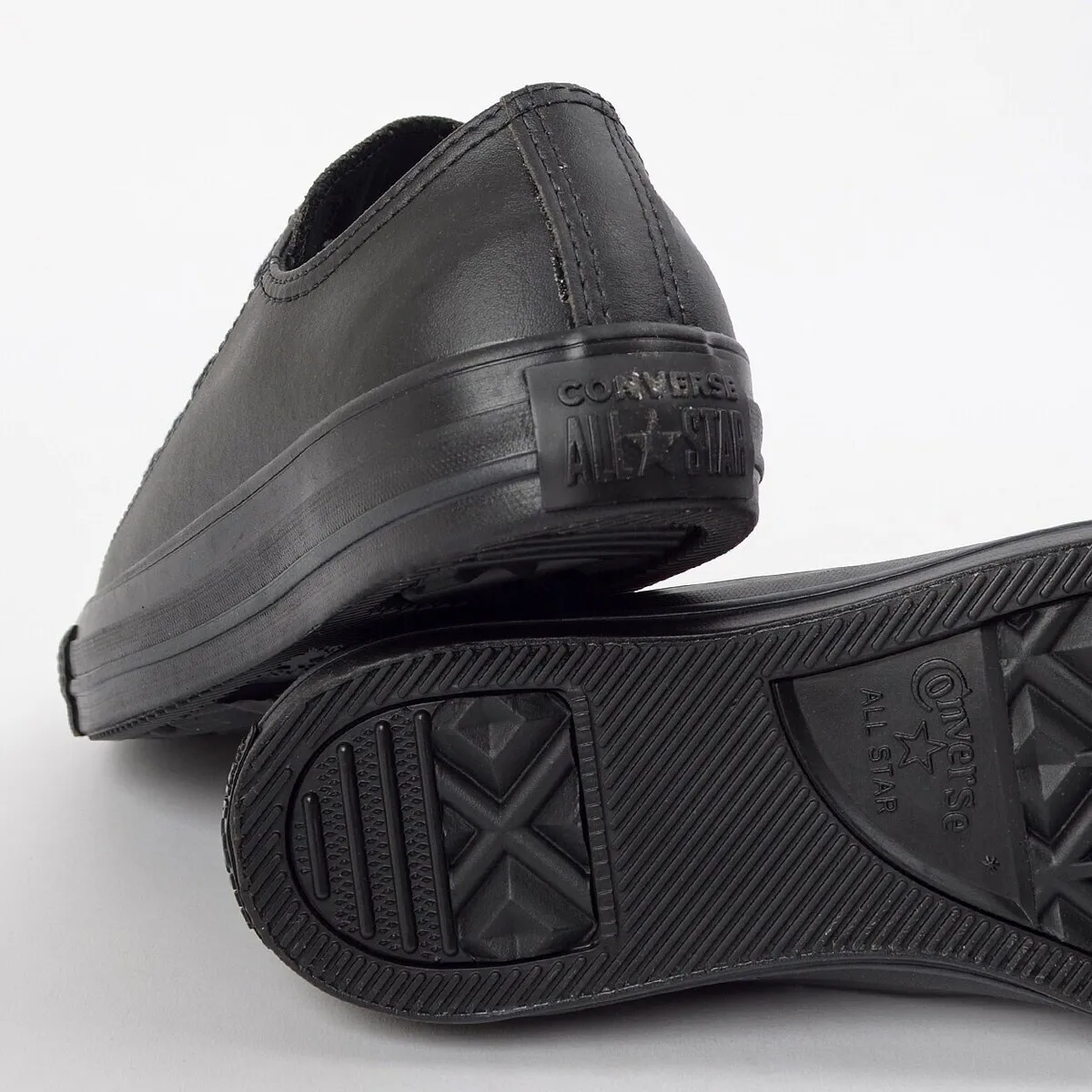 CALZADO CONVERSE CHUCK TAYLOR OX MONOCHROME CUERO NEGRO N50 Cod:ct08260002