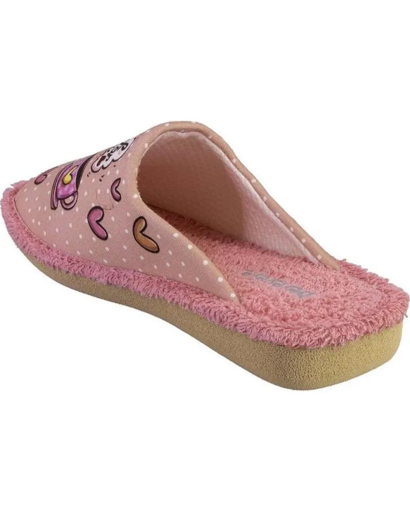 Calzado de casa BEREVERE  de Mujer 4416 ZAPATILLAS DE CASA DE MUJER  ROSA