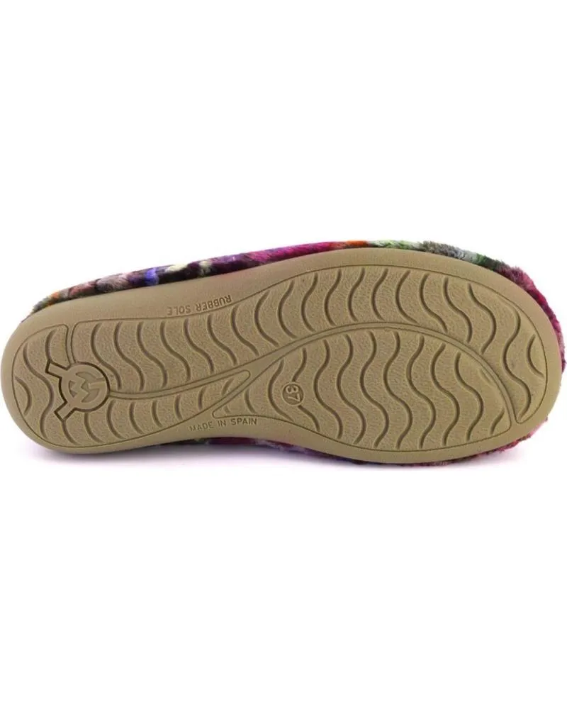 CALZADO DE CASA GEMA COMFORT  DE MUJER GEMA 76036 ZAPATILLAS DE CASA DE MUJER  TAUPE