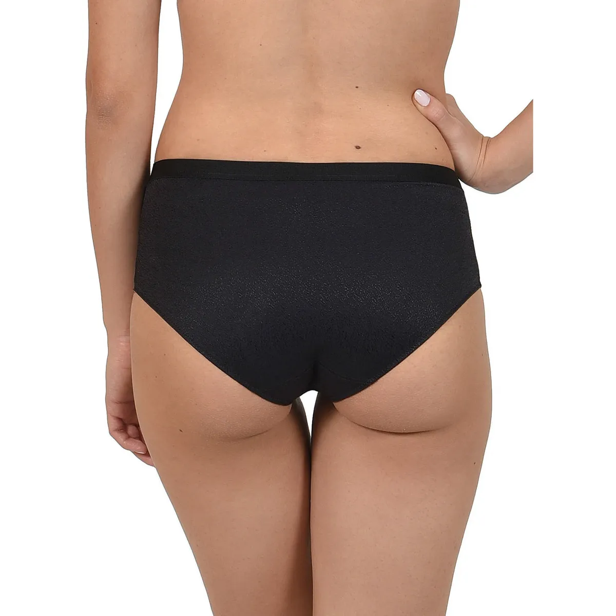 Calzoncillos de cintura alta Caroline  negro