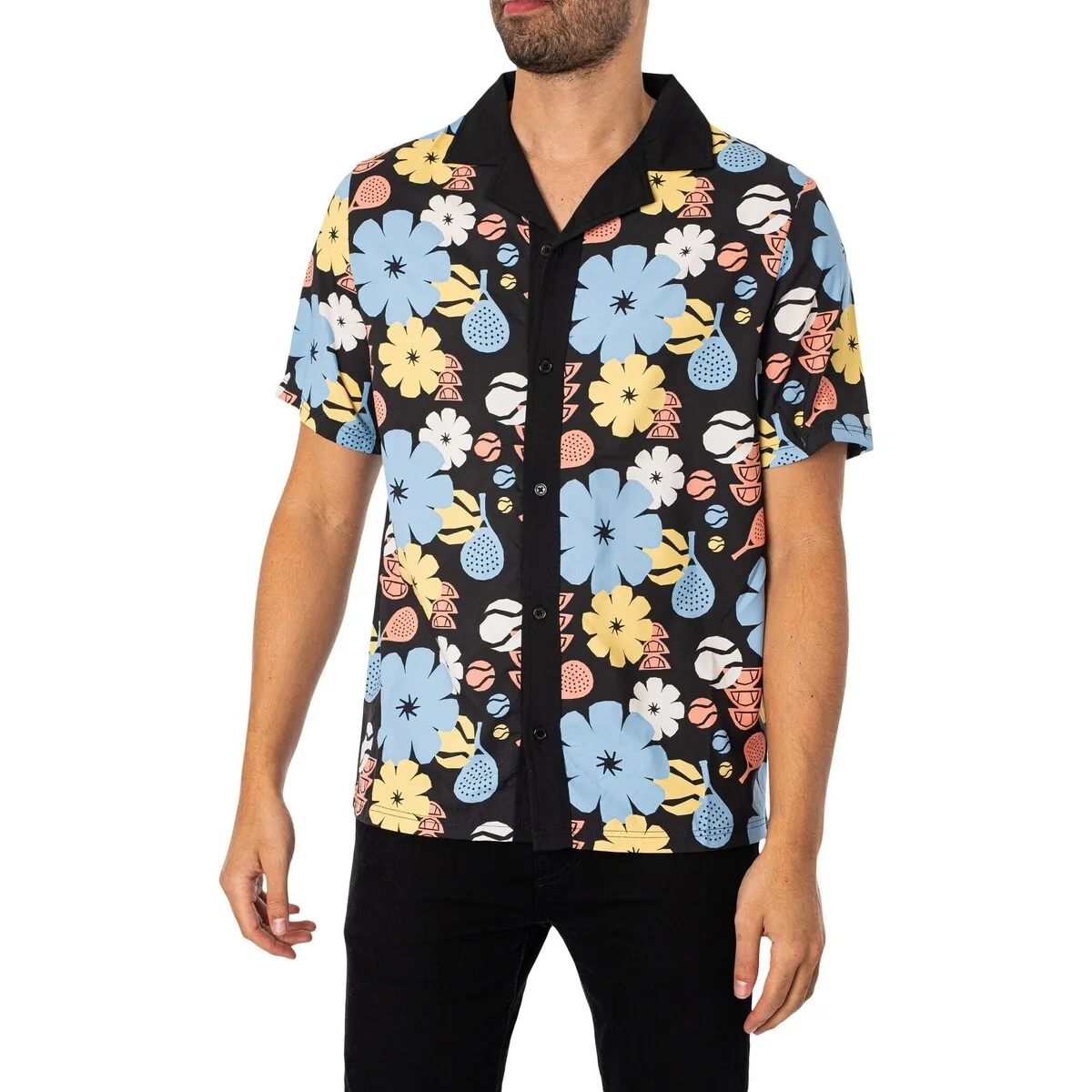 Camisa De Manga Corta Con Estampado Lumi