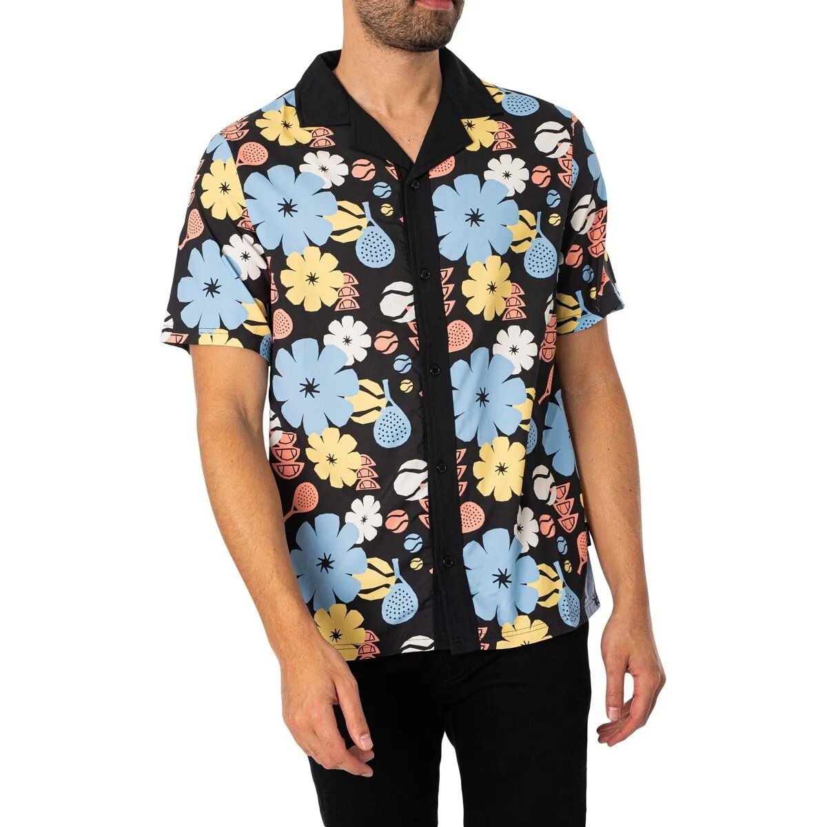 Camisa De Manga Corta Con Estampado Lumi