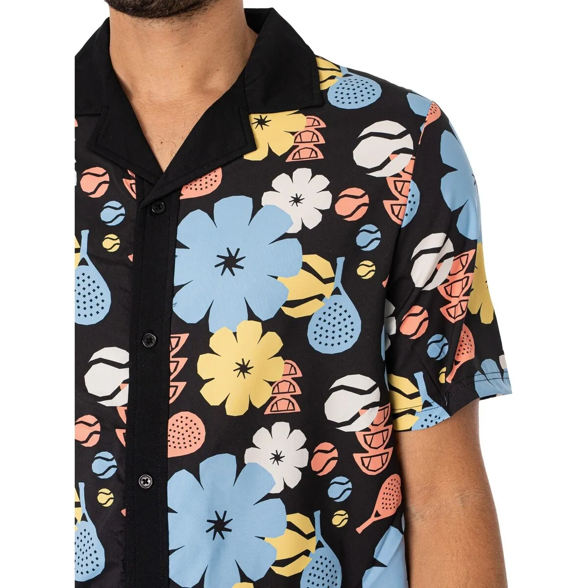 Camisa De Manga Corta Con Estampado Lumi