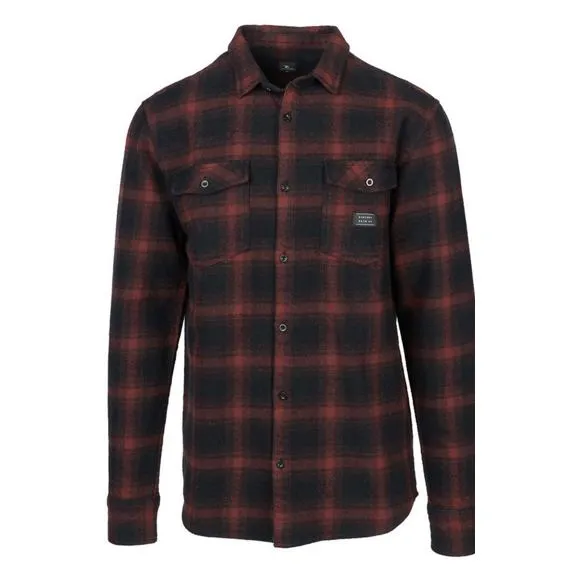 Camisa RIP CURL de Manga Larga franela Hombre SQUAD LS SHIRT ANDORRA Ref. CSHEP4 cuadros
