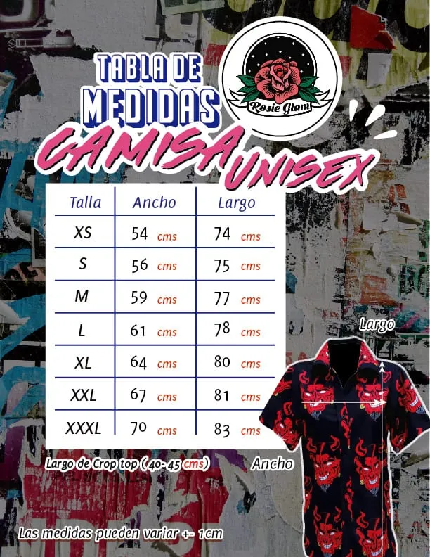 CAMISA TRIVIALES  ROSIEGLAM