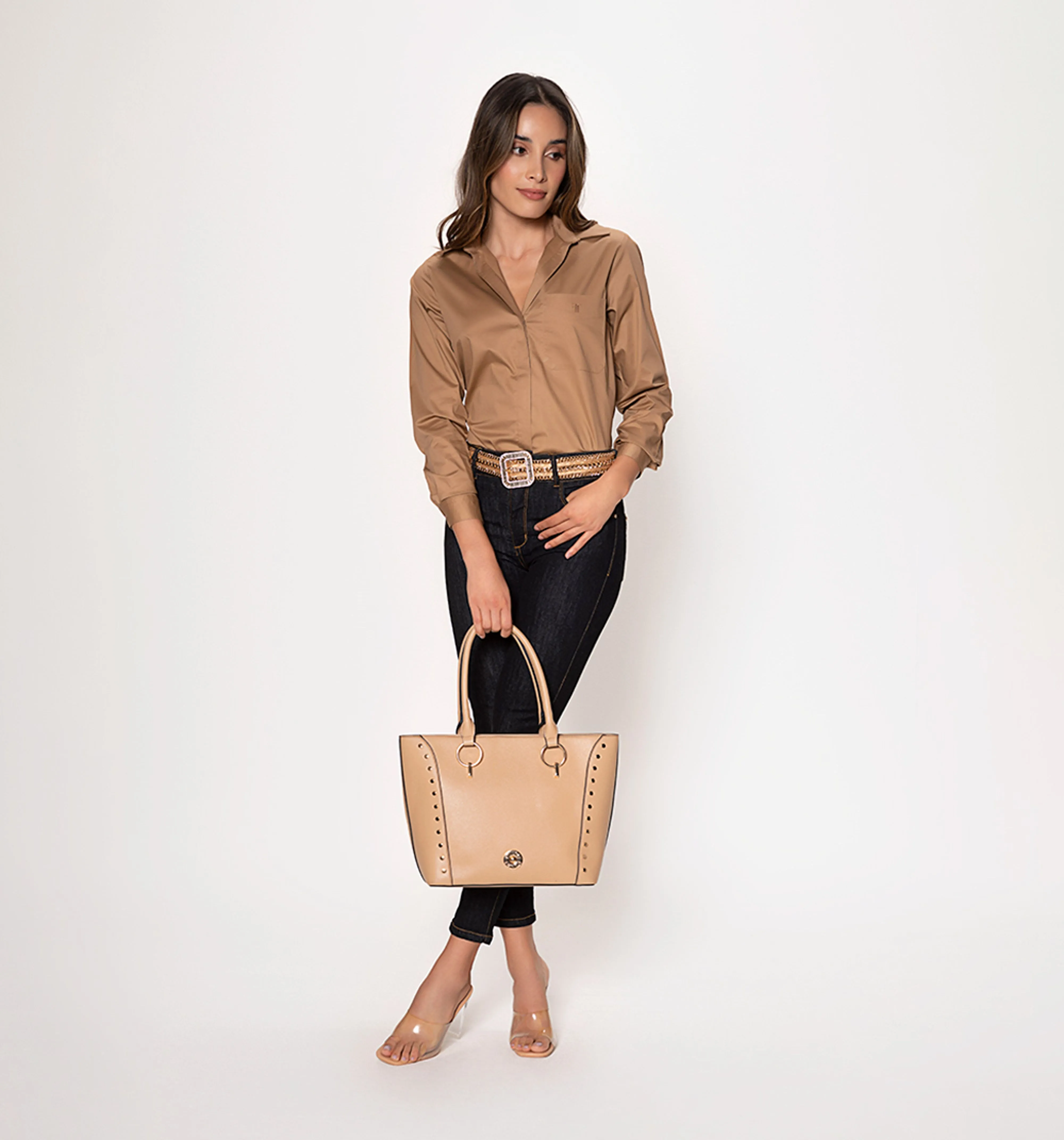 Camisera basica manga larga over size  c
