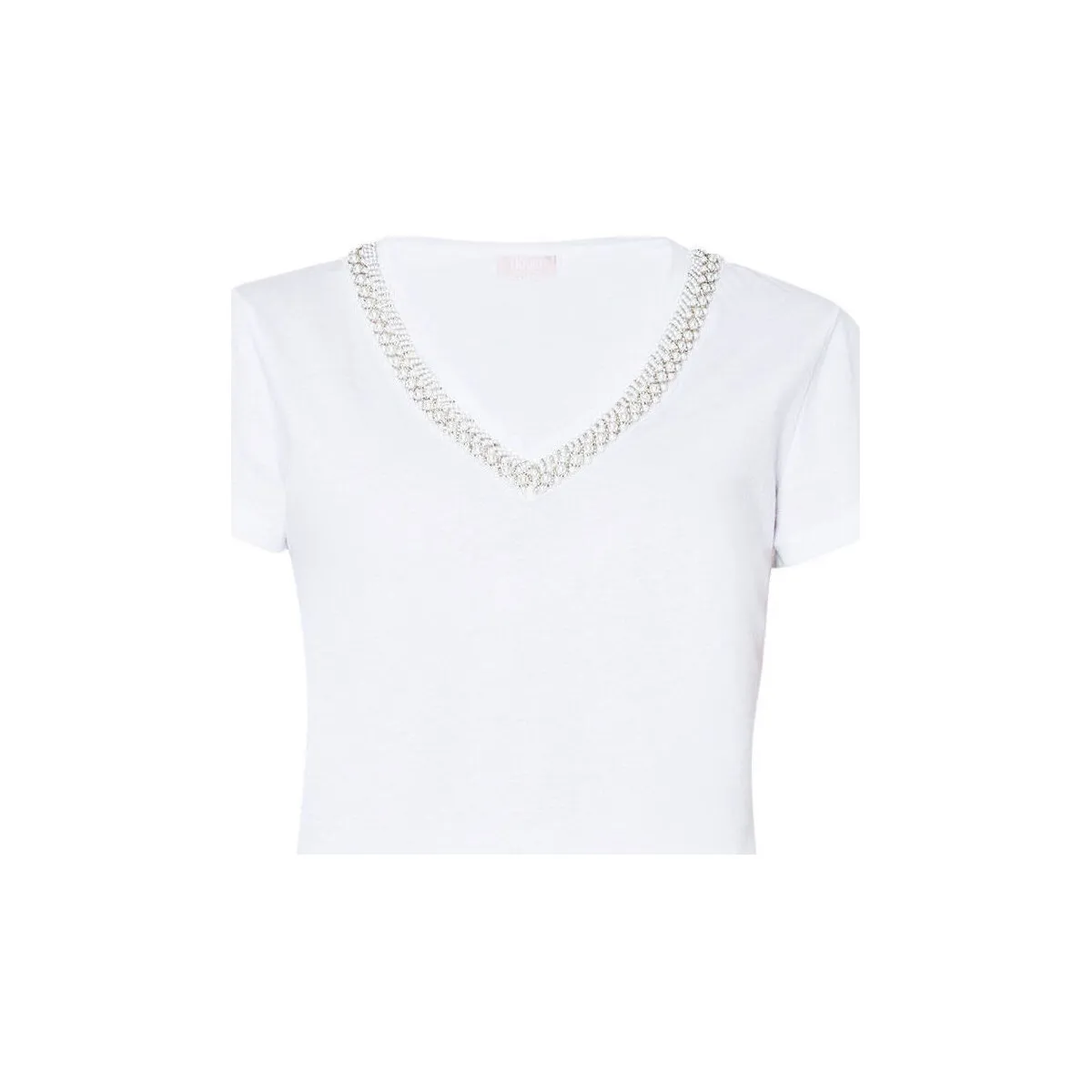 Camiseta con bordado decorativo