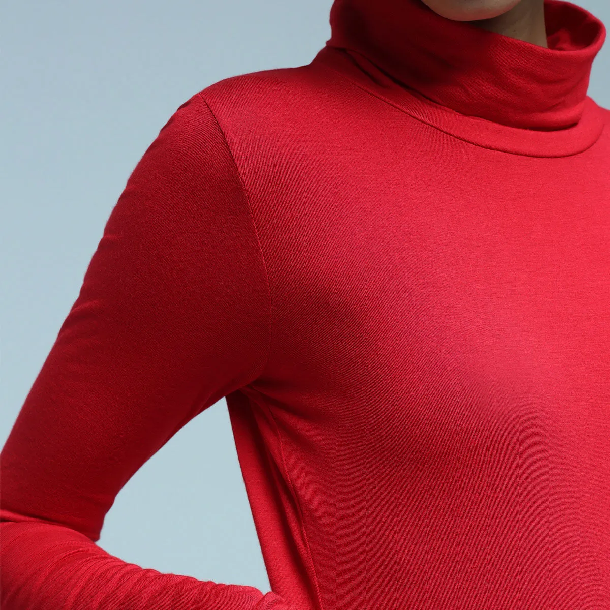 Camiseta con Cuello Alto