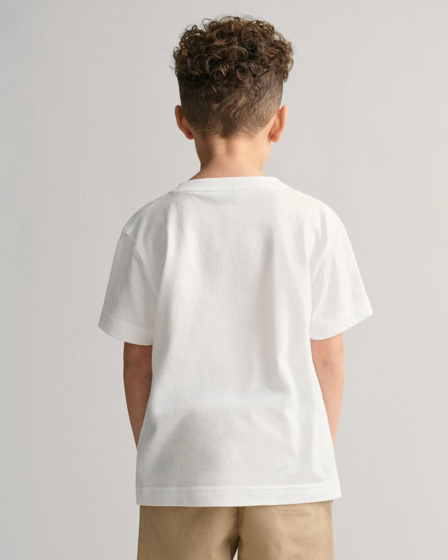 Camiseta con estampado de perro corriendo GANT Kids