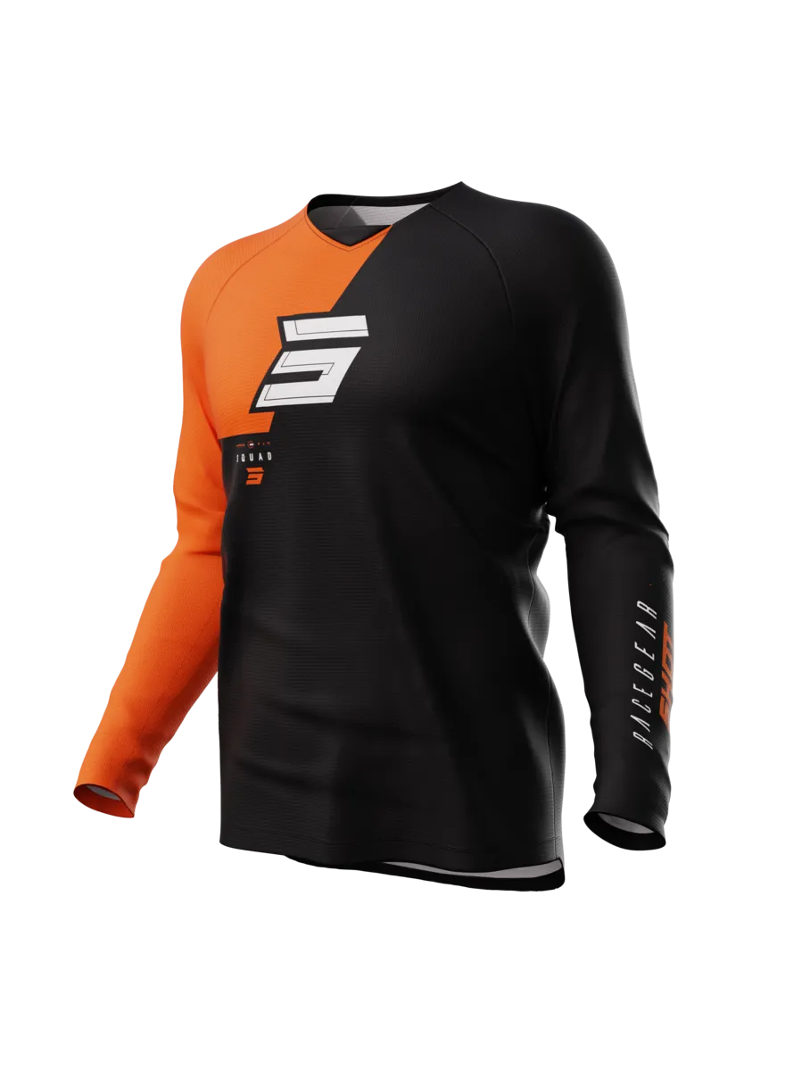 Camiseta de Cross Shot Draw Squad Naranja