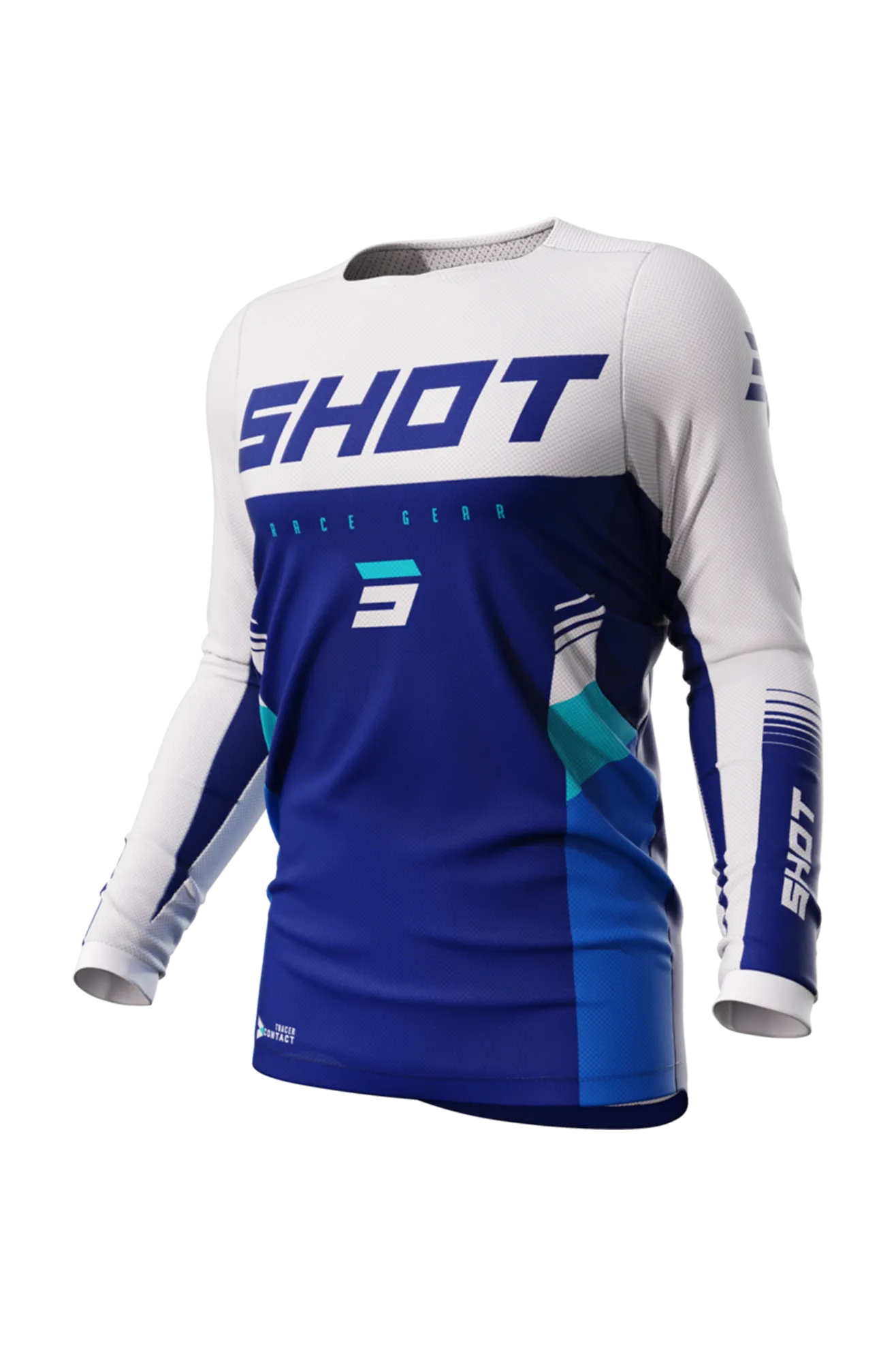 Camiseta de Cross Shot Tracer Azul