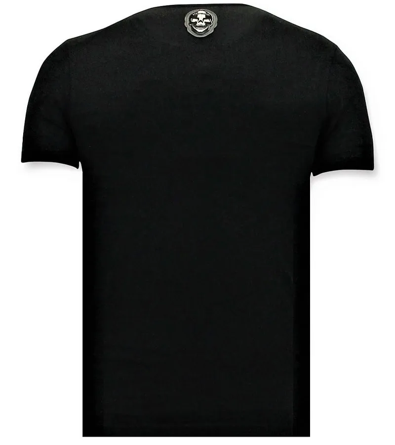 CAMISETA DE HOMBRE  NARCOS PABLO ESCOBAR  NEGRO