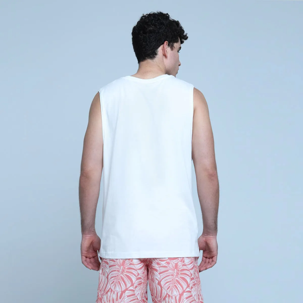 Camiseta Manga Sisa con Estampado