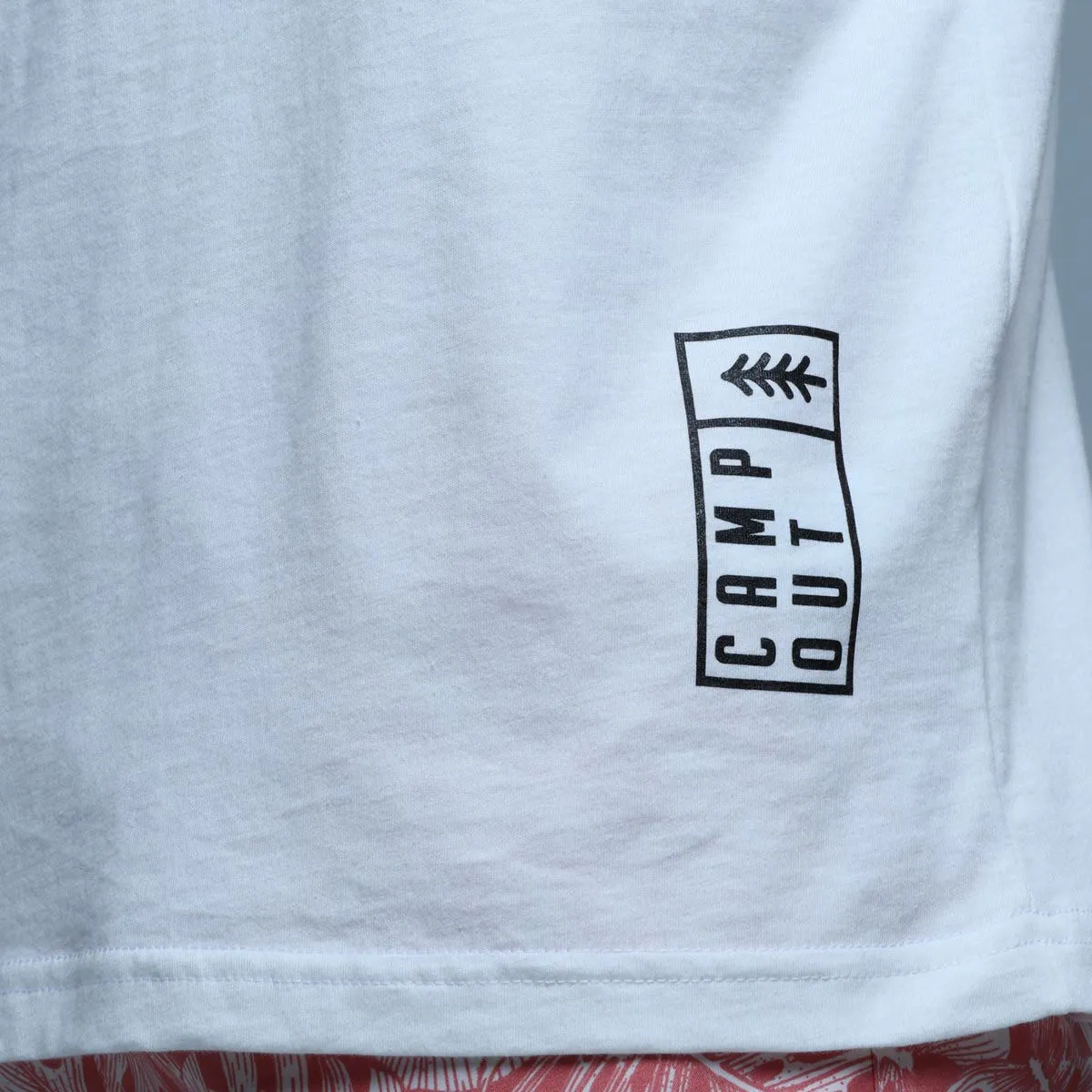 Camiseta Manga Sisa con Estampado