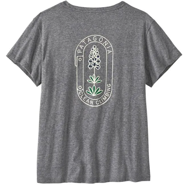 CAMISETA PATAGONIA CLEAN CLIMB BLOOM POCKET RESPONSIBILITEE W