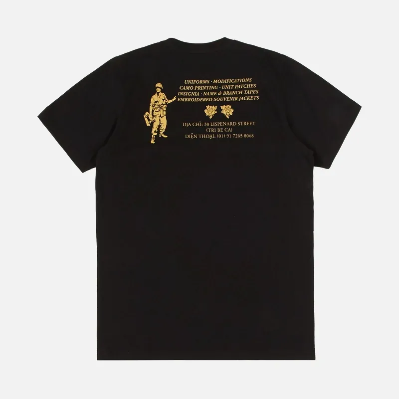 CAMISETAS MAHARISHI 9306BLACK OX INSIGNIA L/S TSHIRT