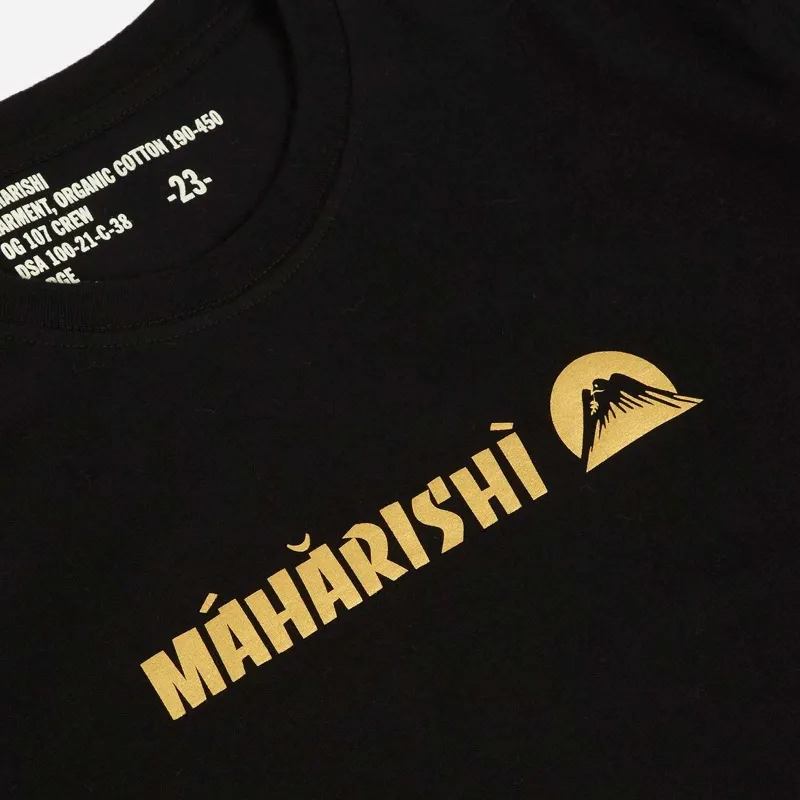 CAMISETAS MAHARISHI 9306BLACK OX INSIGNIA L/S TSHIRT