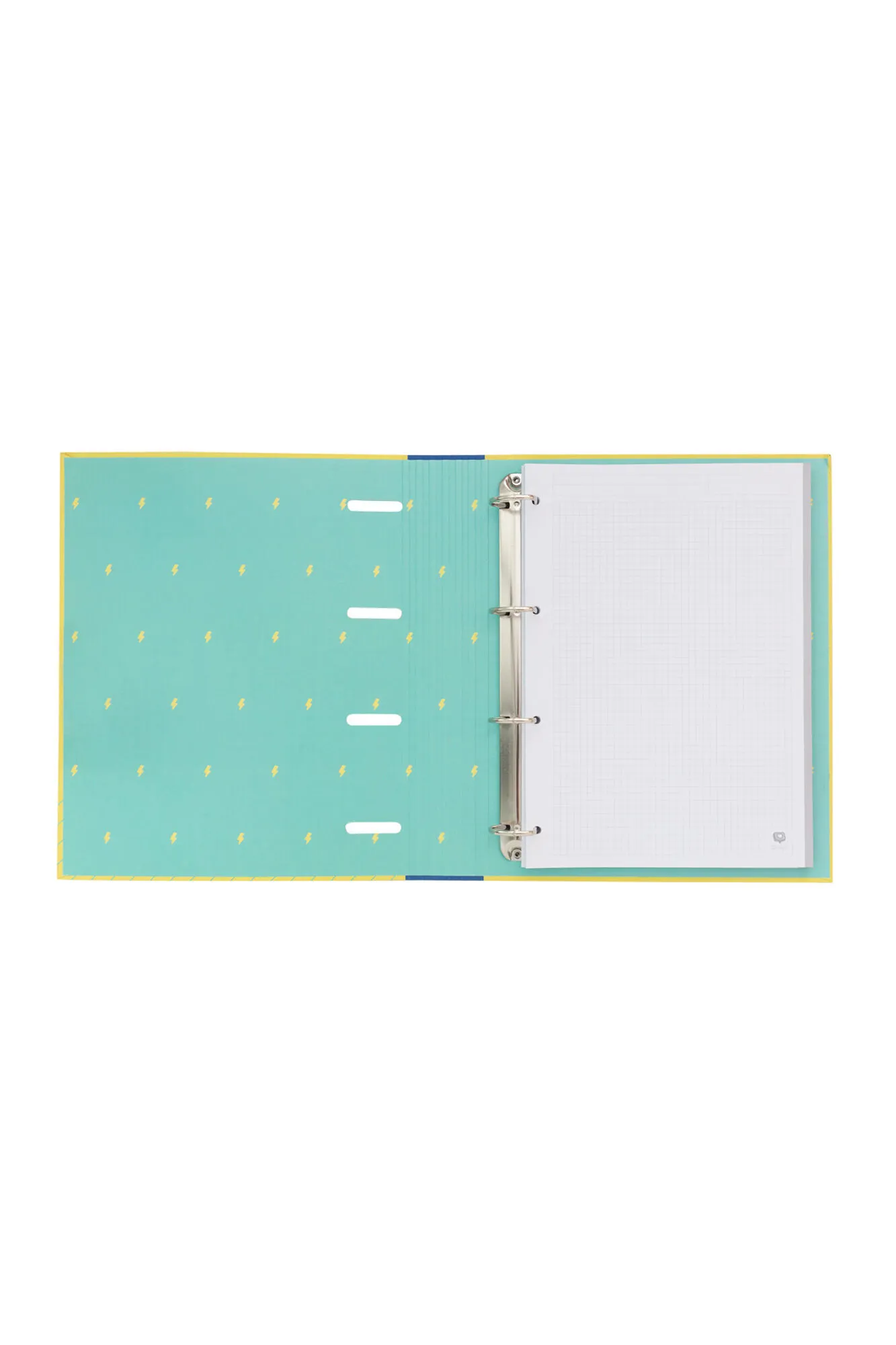 Carpeta con anillas