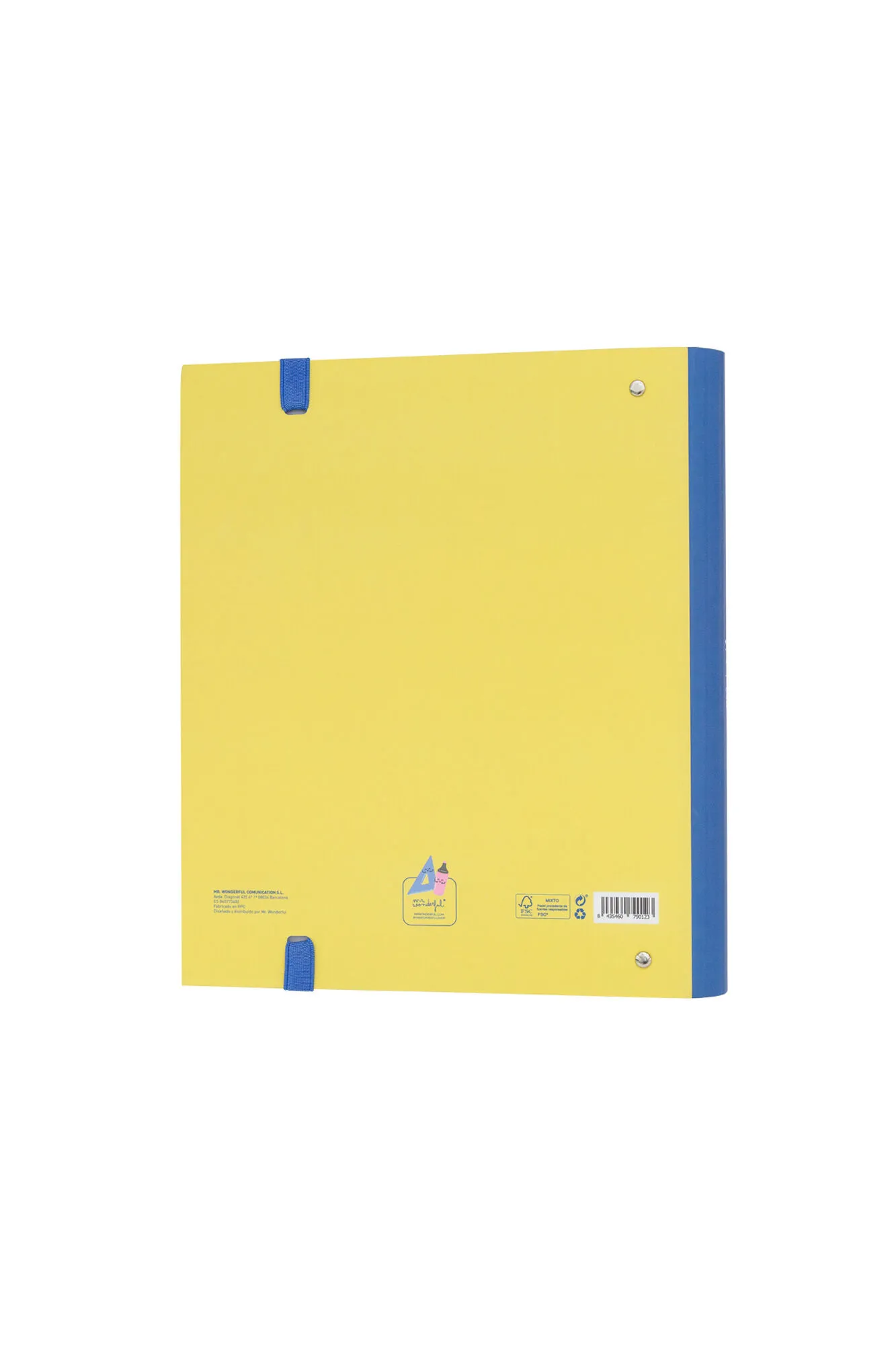 Carpeta con anillas