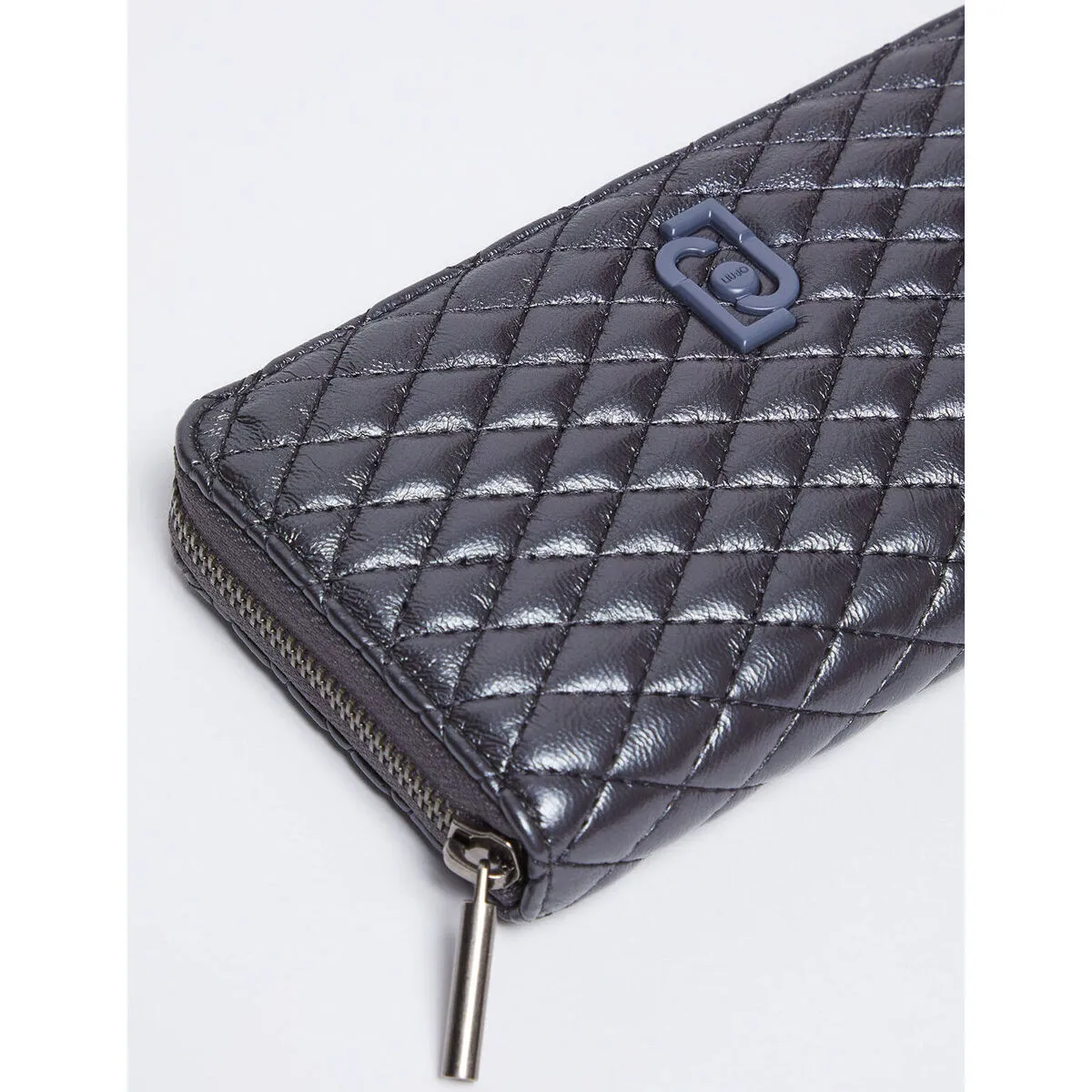 Cartera guateada con cremallera