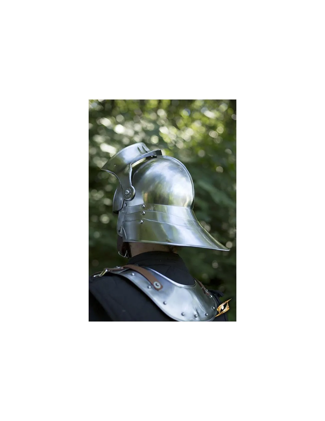 Casco Sallet con visera
