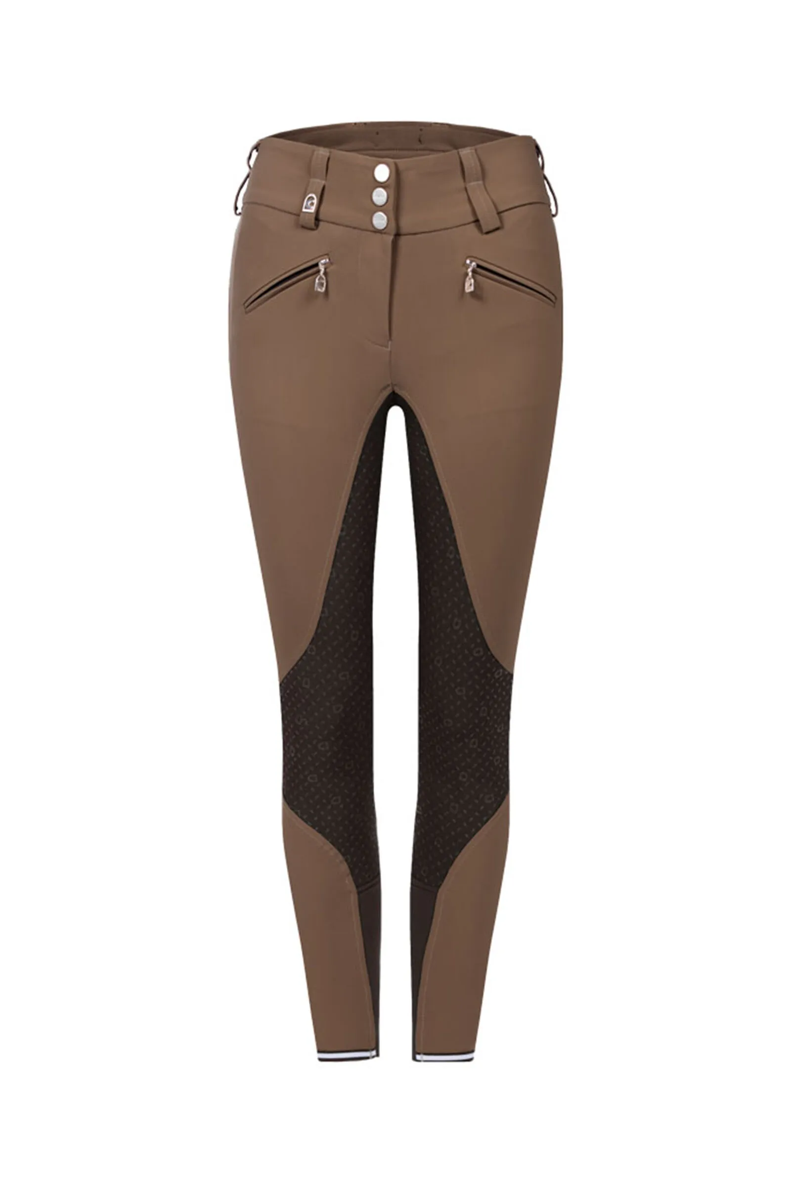 Cavallo Pantalones de Montar con Cintura Alta y Asiento Completo para Mujer Cavalcaja Grip