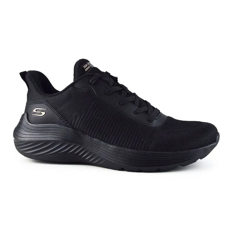 CHAMPION DEPORTIVO SKECHERS BOBS SPORT SQUAD WAVES OCEAN TIDES BLACK