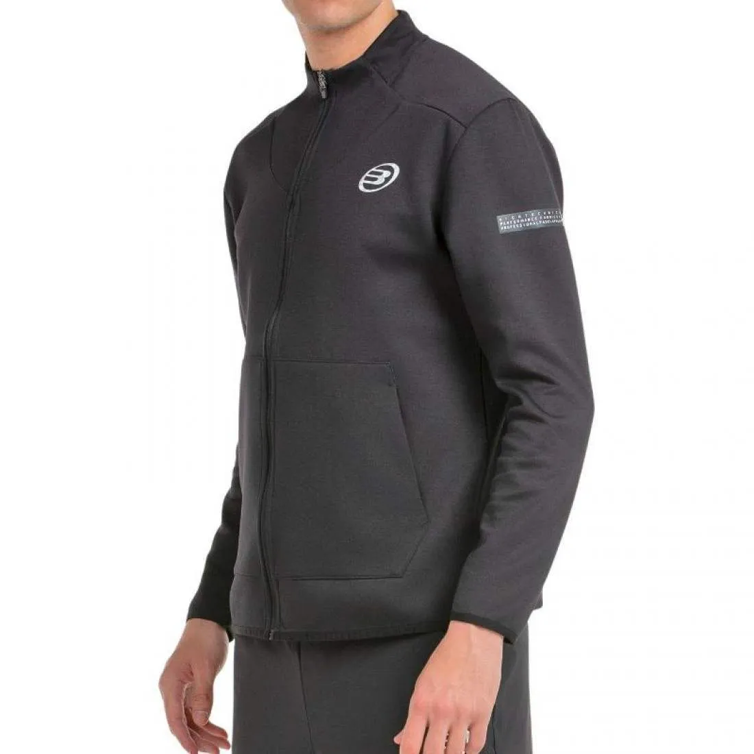 Chaqueta Bullpadel Lurte Negro | Bullpadel
