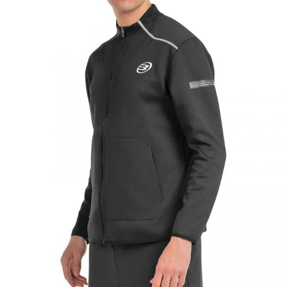 Chaqueta Bullpadel Lurte Negro | Bullpadel