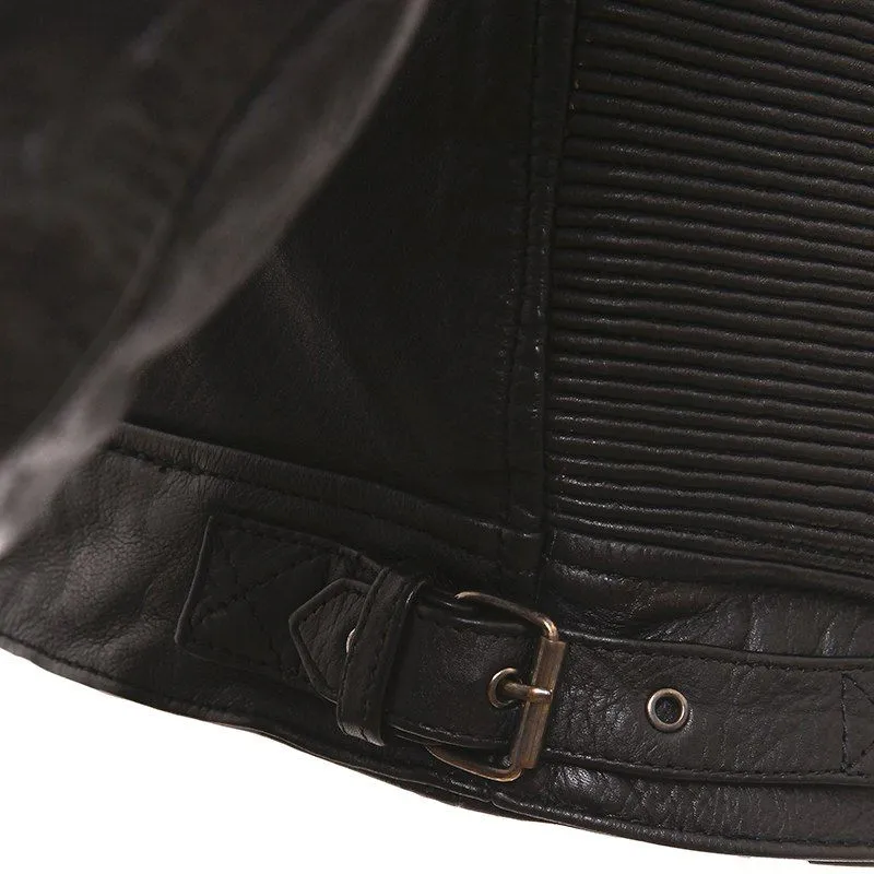 CHAQUETA DE CUERO CRUISER RAG  HELSTONS