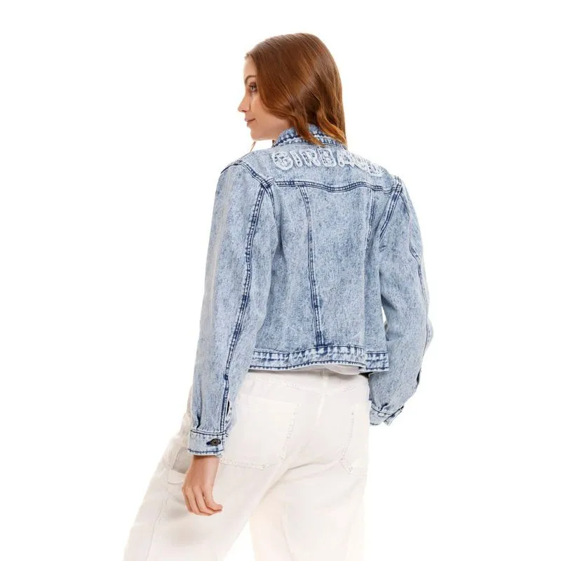 Chaqueta Denim Para Mujer Girbaud
