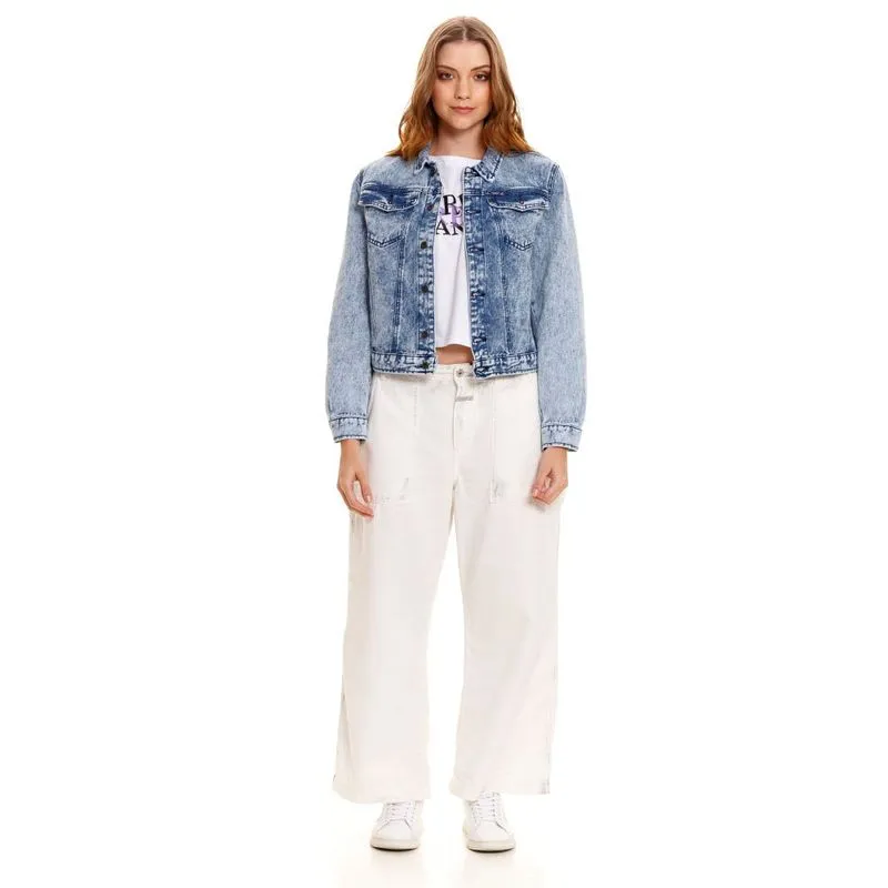 Chaqueta Denim Para Mujer Girbaud
