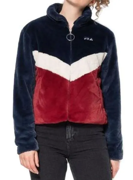 chaqueta fila charmaine marino para mujer