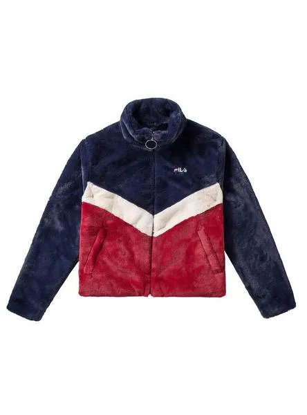 chaqueta fila charmaine marino para mujer
