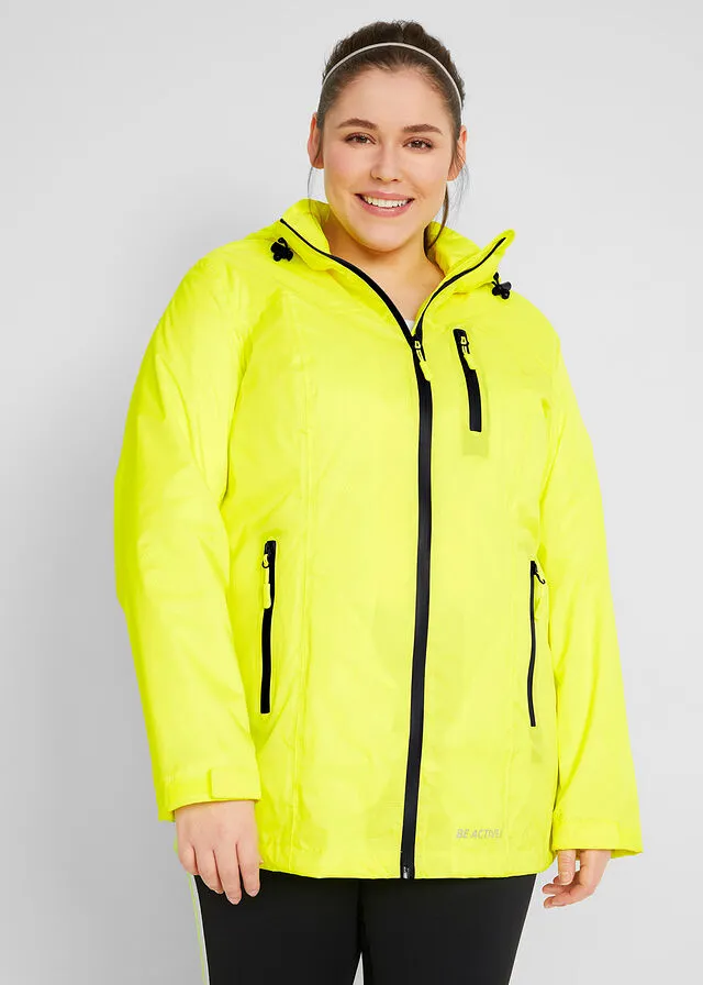 Chaqueta funcional reflectante Amarillo neón
