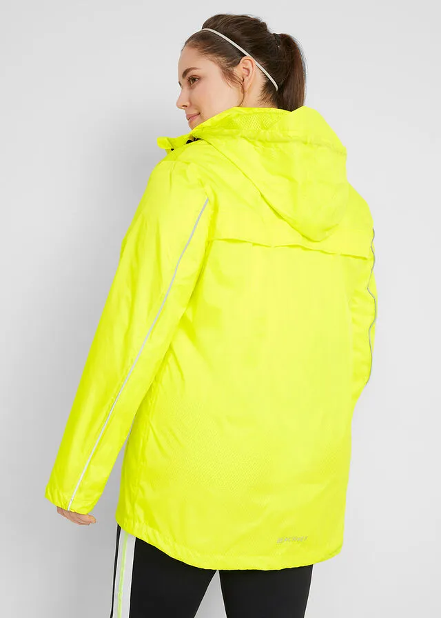 Chaqueta funcional reflectante Amarillo neón